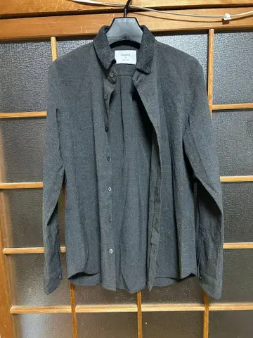 STUDIOUS 그레이 긴팔 셔츠 사이즈 2