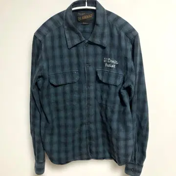 RADIALL 라디얼 체크 셔츠 일본제