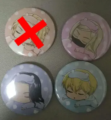 도쿄 리벤저스 트레이딩 후와민 캔 배지 4종