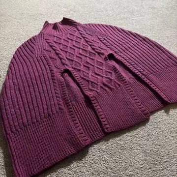 아키라나카 akiranaka 니트 판초