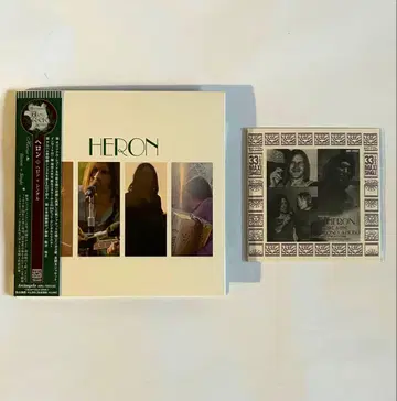 [ 종이 재킷 2CD ] 헤론+싱글 HERON