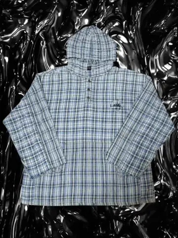 RUSTY 90s~00s 체크 아노락 후드티