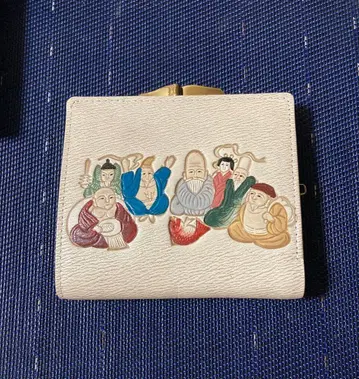 분코야 오제키 칠복신 2단 접이식 지갑