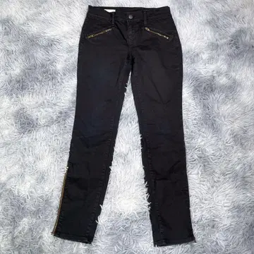 GAP [23] 스키니 데님 청바지 블랙 여성용 면