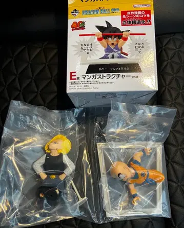 제일복권 드래곤볼 40th E상 만화 스트럭처 크리링 18호