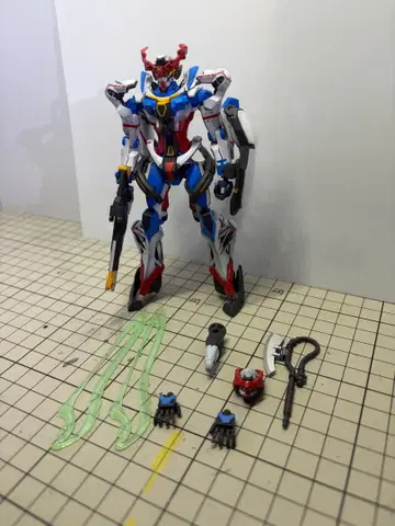 HG 1/144 지크 액스 전체 도색 완성품