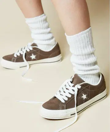 컨버스 원스타 스웨이드 브라운 24cm