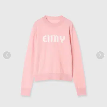 eimy istoire EIMY 로고 니트 핑크