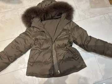 UNITED ARROWS 후드 부착 다운 자켓 38