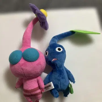피크민 봉제 인형 2체 세트