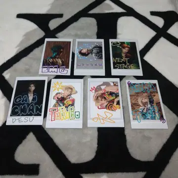 이와타 타카노리 SPACE COWBOY 스티커 카드 7종 세트