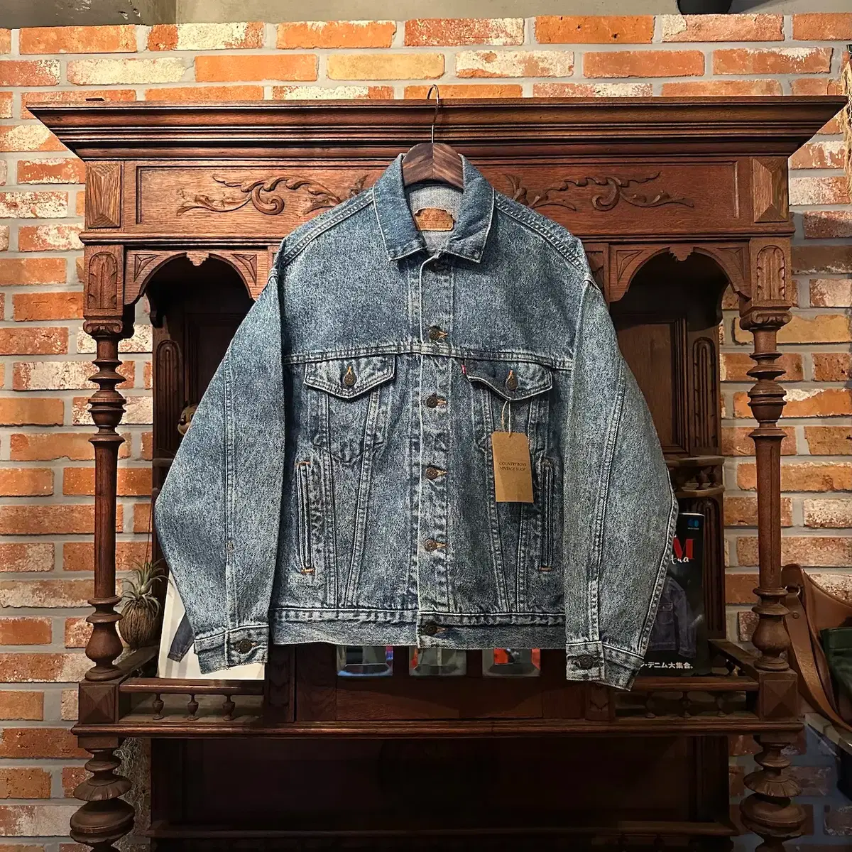 70s USA LEE Vintage Lee moleskin trucker jacket | Bunjang Global