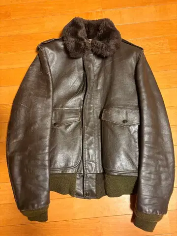 Schott 샷 G-1 플라이트 자켓 38 사이즈