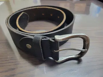 Ungrid 블랙 가죽 벨트 스테디셀러 벨트