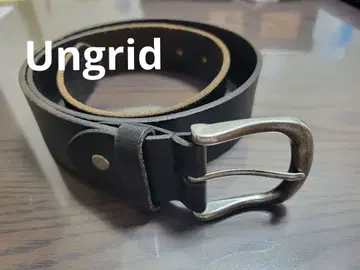 Ungrid 블랙 가죽 벨트 스테디셀러 벨트