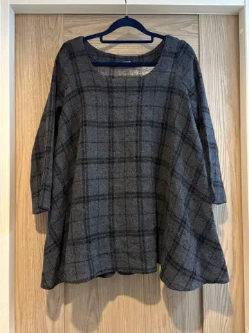 JOURNAL STANDARD 긴팔 튜닉 그레이 울 루즈핏