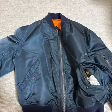 ALPHA INDUSTRIES MA-1 자켓 네이비 X-LARGE