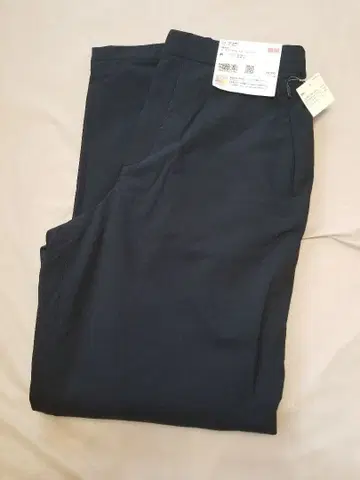 유니클로 히트텍 웜 이지 팬츠 네이비 M