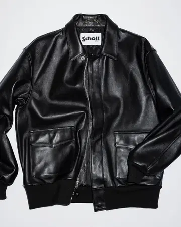 BEAUTY&YOUTH 별주 Schott A2 자켓 M 블랙