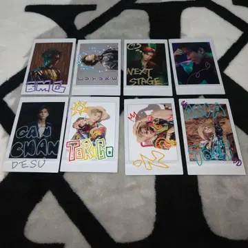 이와타 타카노리 SPACE COWBOY 스티커 카드 8종 세트