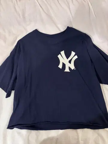 [ Majestic 뉴욕 양키스 T셔츠 L 네이비 ]