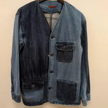 데님 그라데이션 자켓