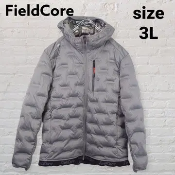 FieldCore 티타늄 써모 다운풍 자켓 3L 그레이 방한 발수