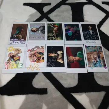 이와타 타카노리 SPACE COWBOY 스티커 카드 10종 세트