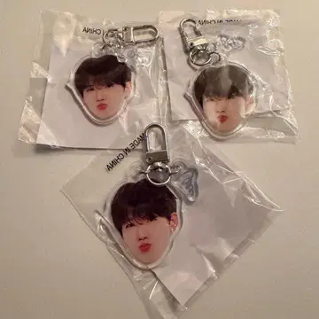 treasure 얼굴 아크릴 키링 가챠 준규 희로애락 (애) x 3