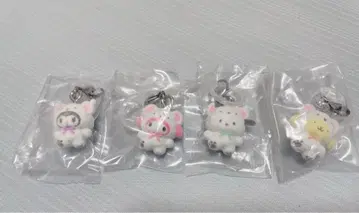 산리오 캐릭터즈 메지루시 액세서리 포근포근 스노우