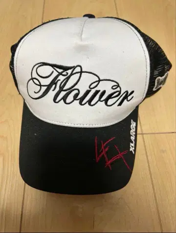 XLARGE Flower 자수 캡 LEX