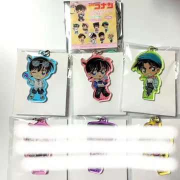 명탐정 코난 롤리팝 미니 키링 3개