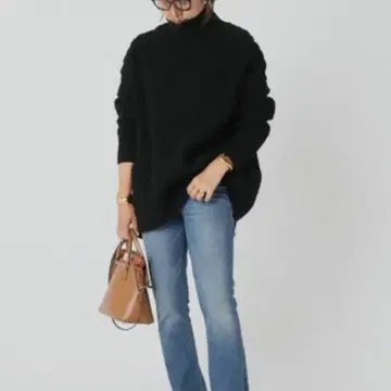 두지엠 클라세 밀레니엄 터틀 와이드 니트 MILLENNIUM