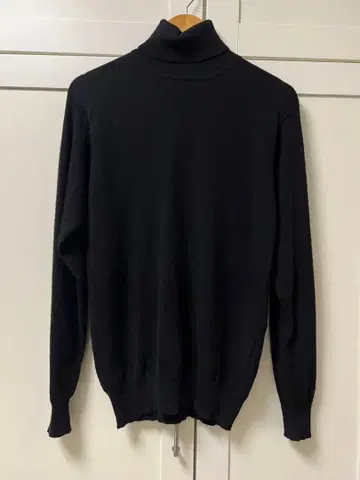 REGIMENT 캐시미어 100% 터틀넥 스웨터 M 블랙