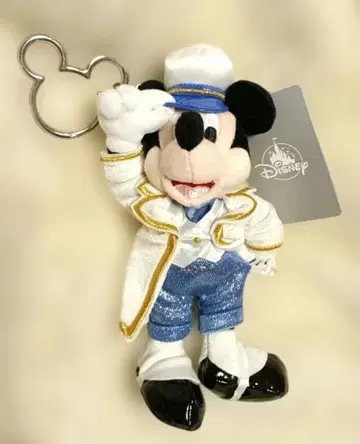 미키 봉제 인형 키링 키체인 HAPPY BIRTHDAY