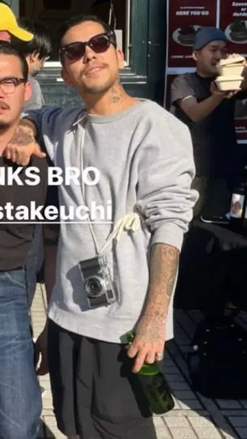 굿사이즈 루이 챔피온 맨투맨 그레이 TSY