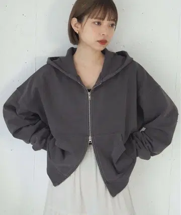 [ 새상품 ] tiptop 더블 지퍼 후드티