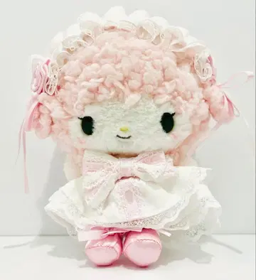 마이 스위트 피아노 마스코트 홀더 화이트 프릴 디자인 산리오