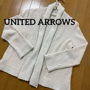UNITED ARROWS 라메 입 니트 가디건