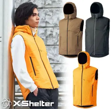 [ 미개봉 새상품 ] 엑스쉘터 단열 베스트 M 사이즈 블랙