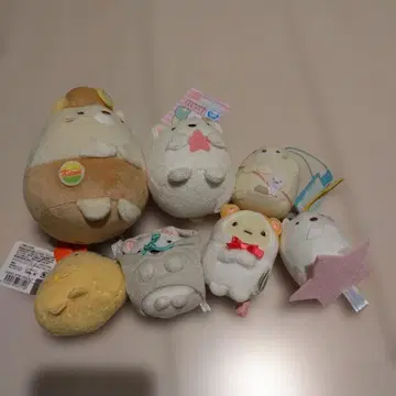스미코구라시 오테가마 봉제 인형 묶음 판매 햄스터