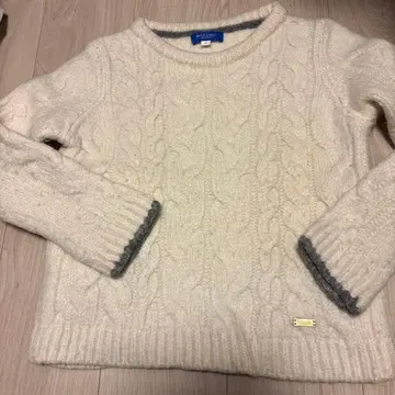 BLUE LABEL CRESTBRIDGE 케이블 니트 스웨터 38