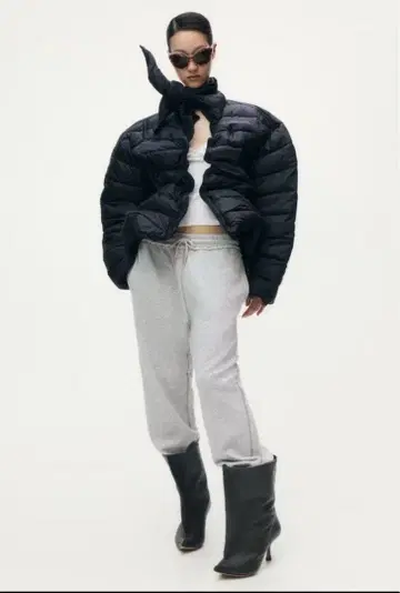 GLENN MARTENS x H&M 스웨트 팬츠 그레이 L 사이즈