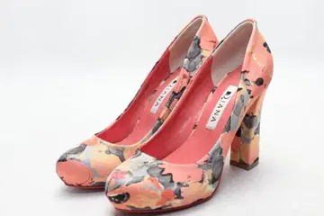 38 DIANA 새틴 프린트 펌프스 (22cmMR) 컨디션 최상