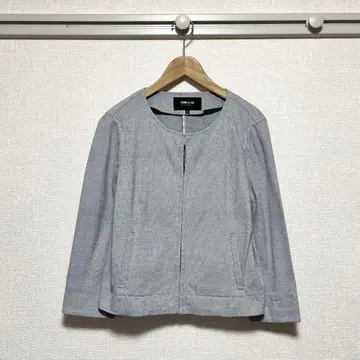 [새상품급] COMME CA ISM (밴딩 사이즈) 노카라 자켓 오피스