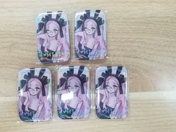 한국 한정 에이리언 스테이지 에이스테 카페 캔뱃지 미지 5개