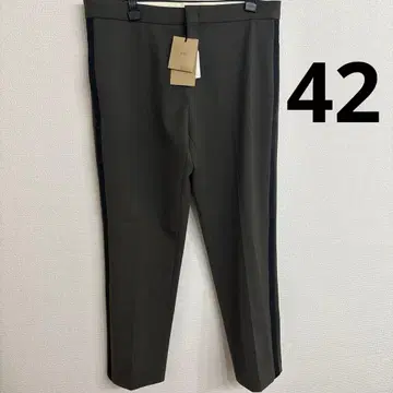 42 누메로 사이드 라인 팬츠 카키