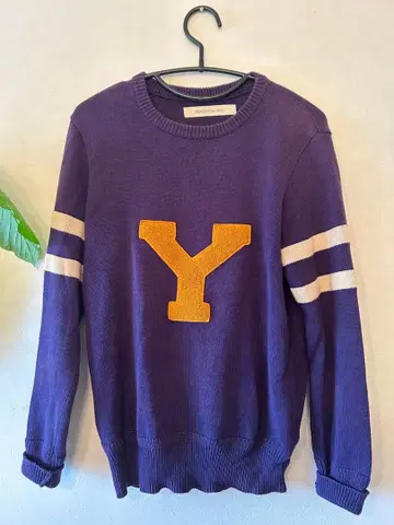 인파익티스 케리 Y자 로고 레터드 니트