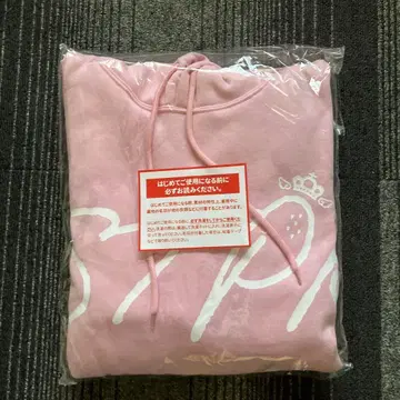 스트프리 사토미군 오리지널 후드티 L 사이즈 핑크