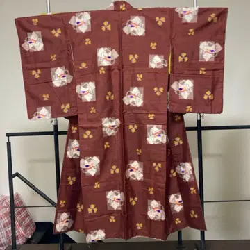 앤티크 기모노 메이센